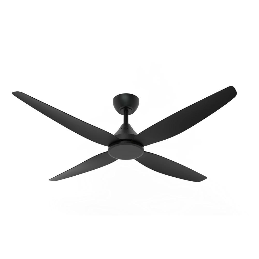 FORBES 52 SDCF11/52/4 DC FAN with Wall control and remote Black Ceiling Fan