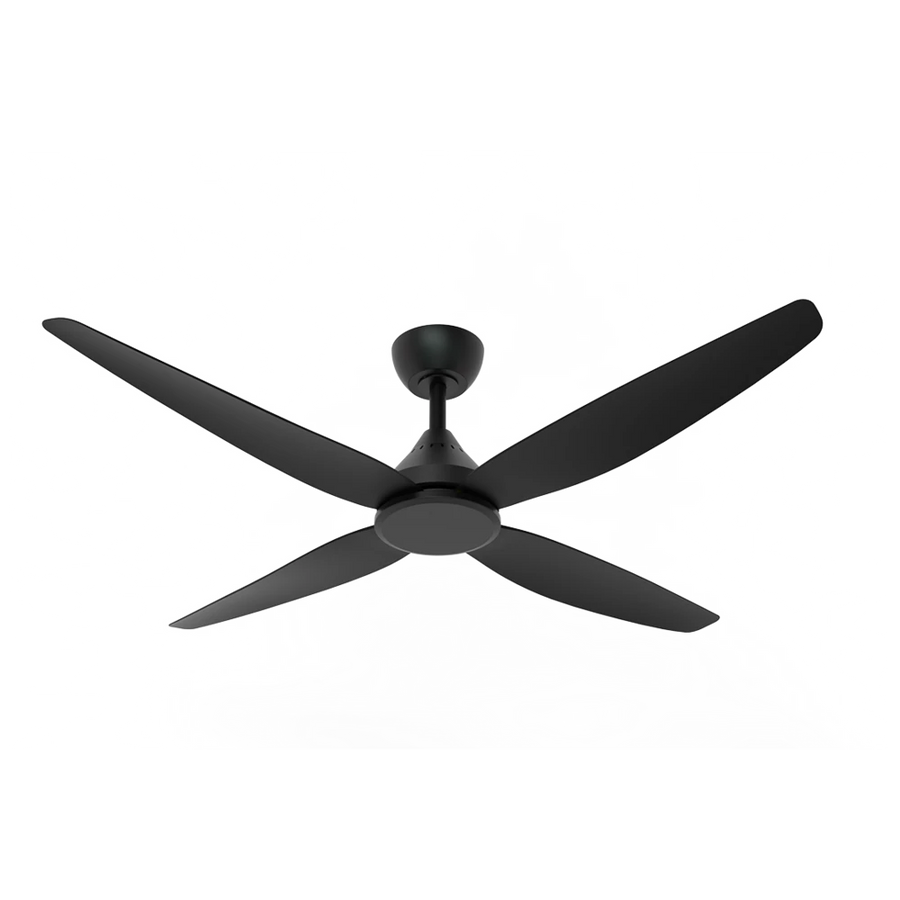 FORBES 52 SDCF11/52/4 DC FAN with Wall control and remote Black Ceiling Fan