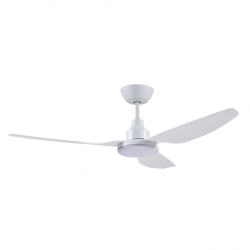 GLACIER DC FAN with Light White 48inch Ceiling Fan