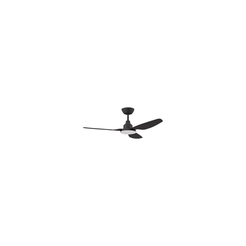 GLACIER DC FAN with Light Black 52inch Ceiling Fan