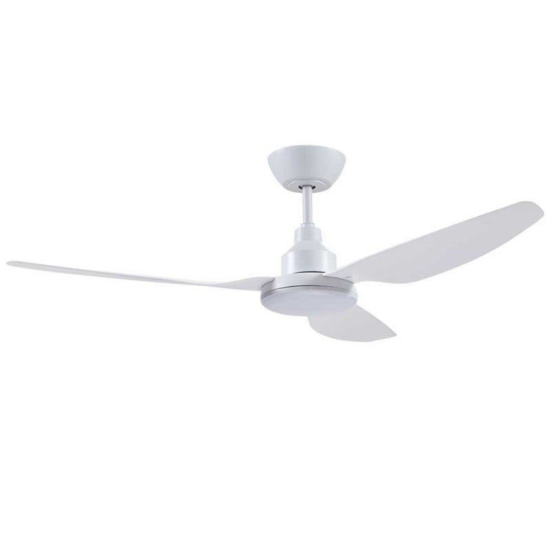 GLACIER DC FAN with Light White 52inch Ceiling Fan