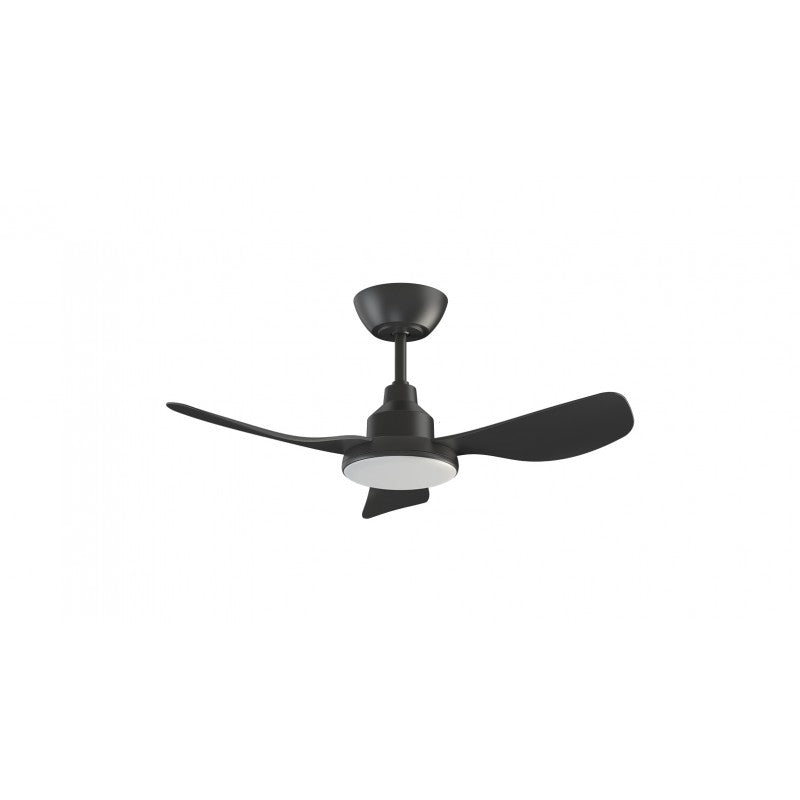 GLACIER DC FAN with Light Black 43 inch Ceiling Fan