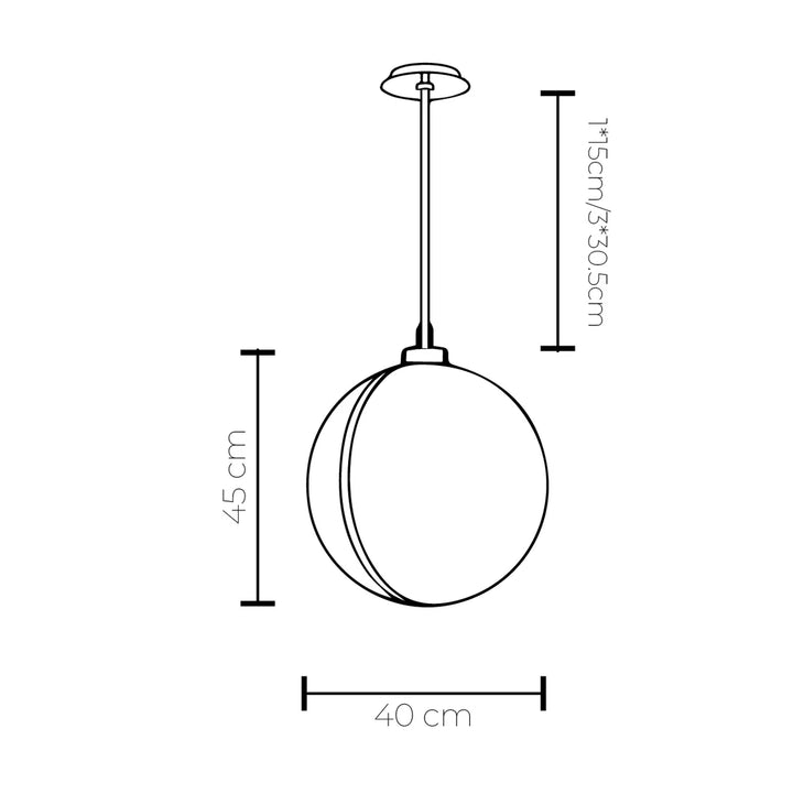 Glow Marble Pendant Pendant