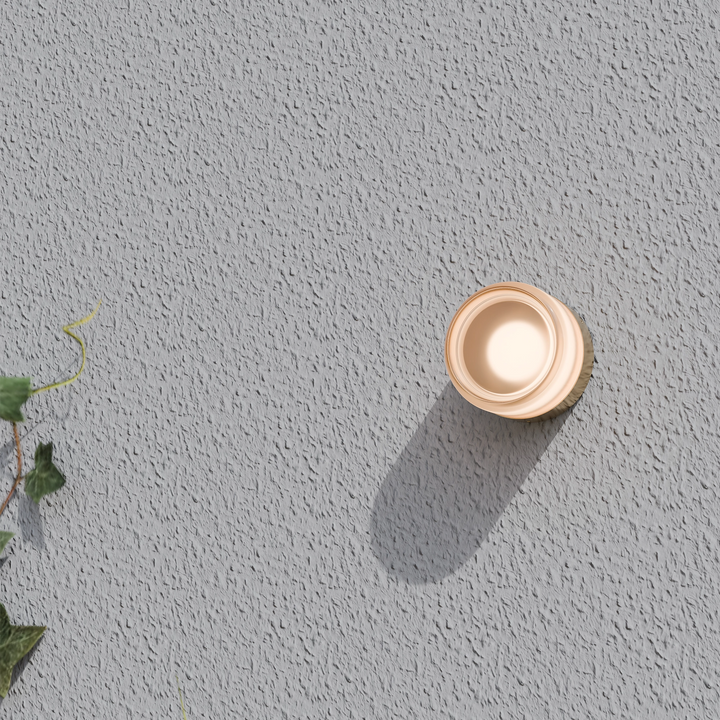Calibo Gull Round Frosted Acrylic 3CCT LED Exterior Wall Light WALL LIGHT
