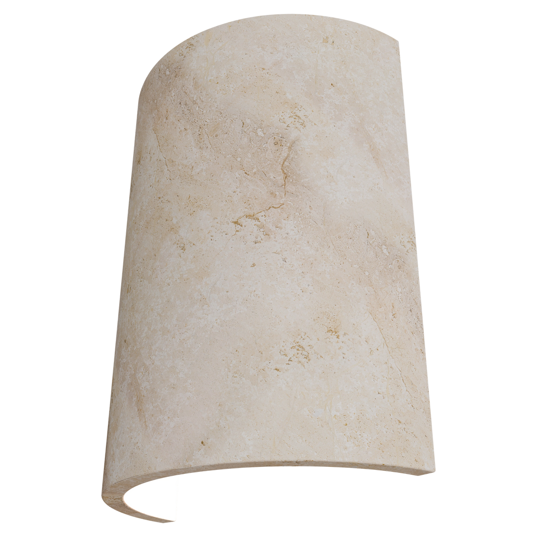 Calibo Inspire Crafted Travertine Up/Down Indoor Wall Light - Beige WALL LIGHT