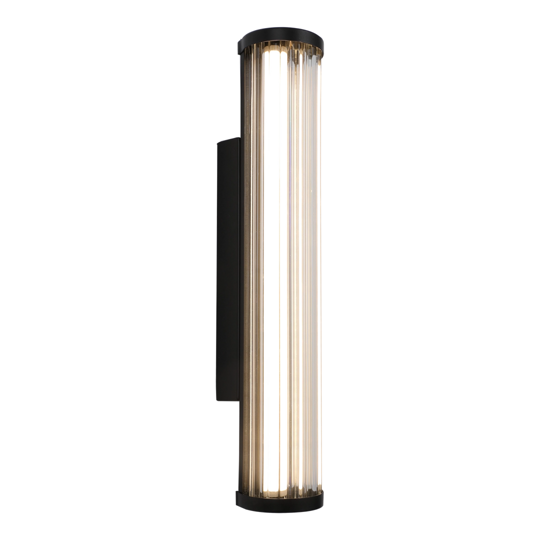 Calibo Junco Vertical Slimline Tubular 3CCT LED Exterior Wall Light