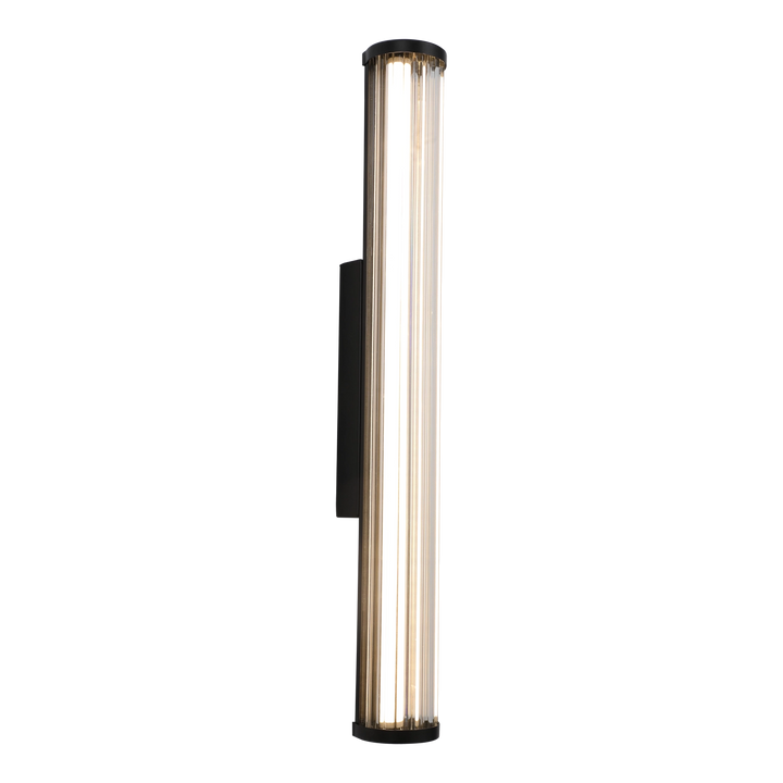 Calibo Junco Vertical Slimline Tubular 3CCT LED Exterior Wall Light