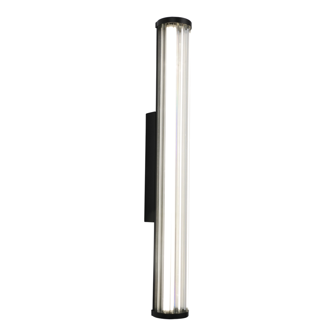 Calibo Junco Vertical Slimline Tubular 3CCT LED Exterior Wall Light