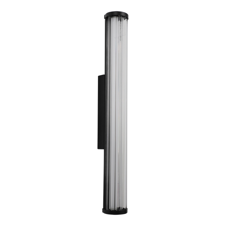 Calibo Junco Vertical Slimline Tubular 3CCT LED Exterior Wall Light