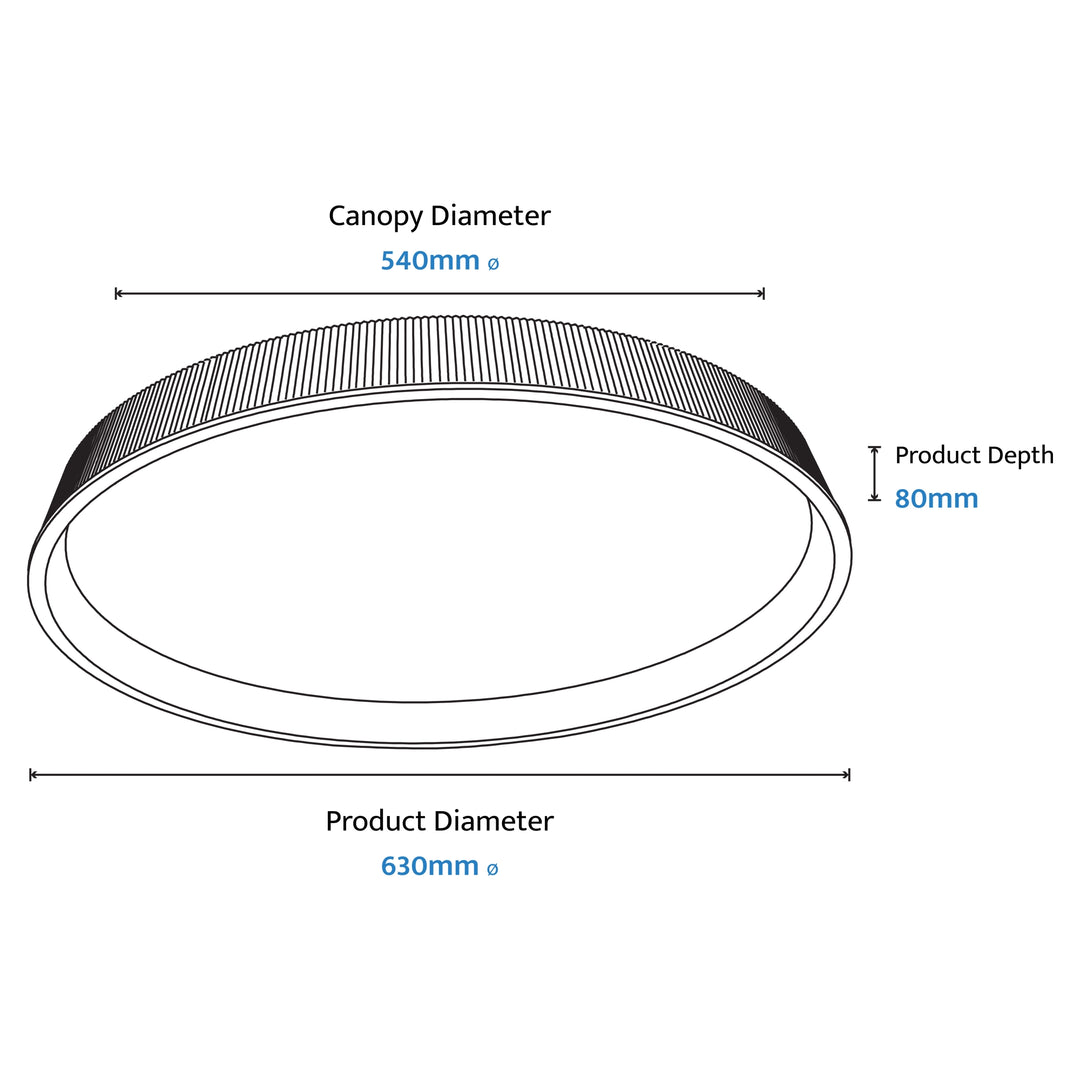 Kinglet ceiling light 63cm Ceiling light