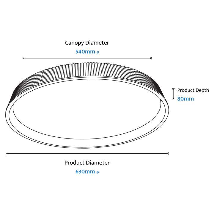 Kinglet ceiling light 63cm Ceiling light