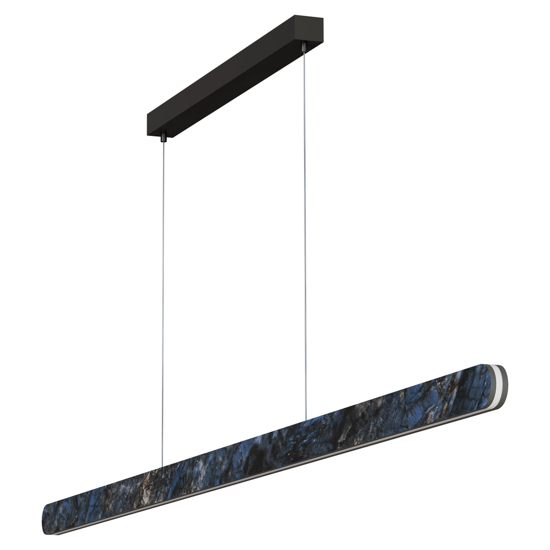 Calibo Lanner 2000mm Crafted Marble LED Linear Pendant pendant