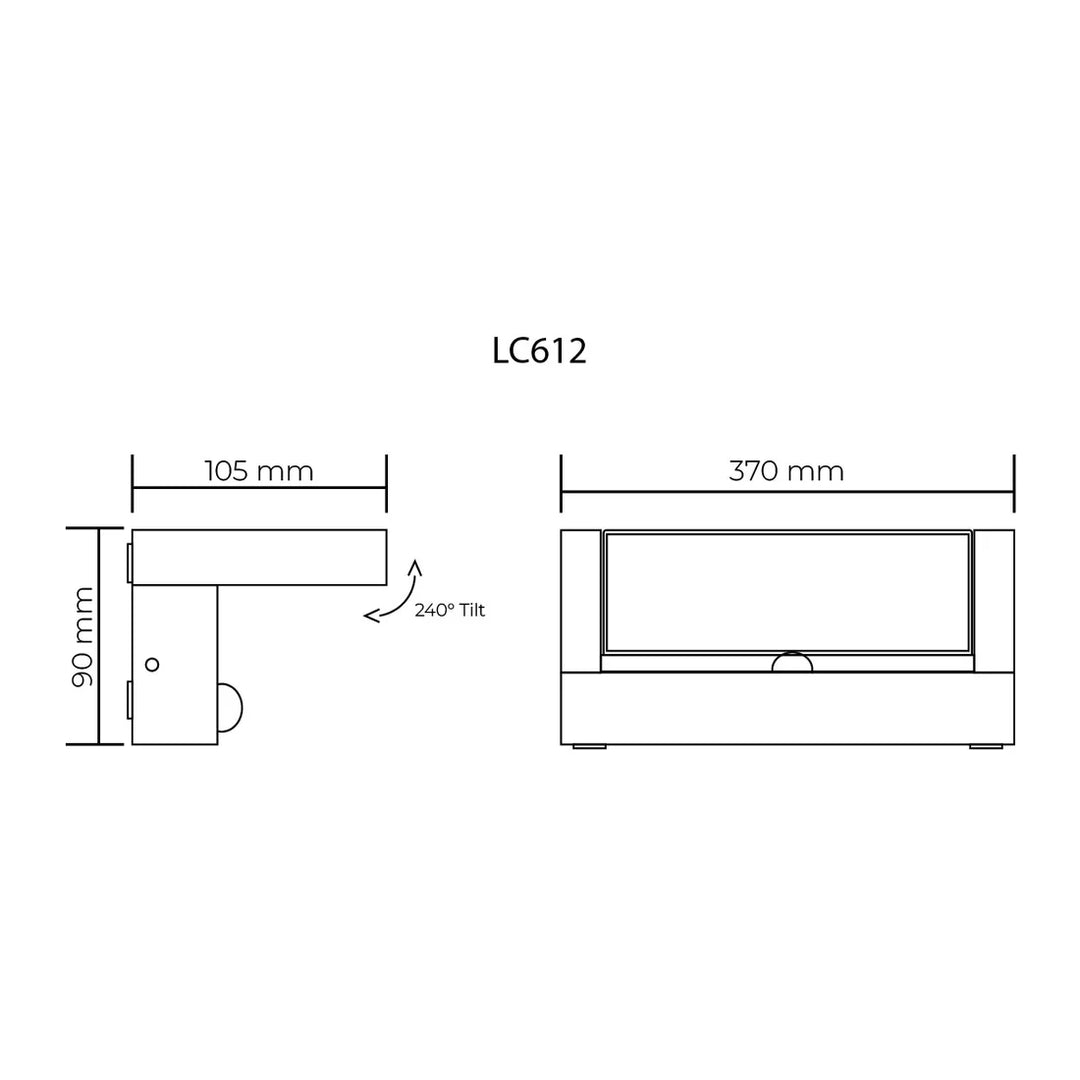 LC600 Adjustable LED Floodlight Series With or Without Sensor Floodlight