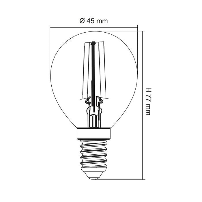 FANCY ROUND OPAL DIMMABLE LFR D - 4W