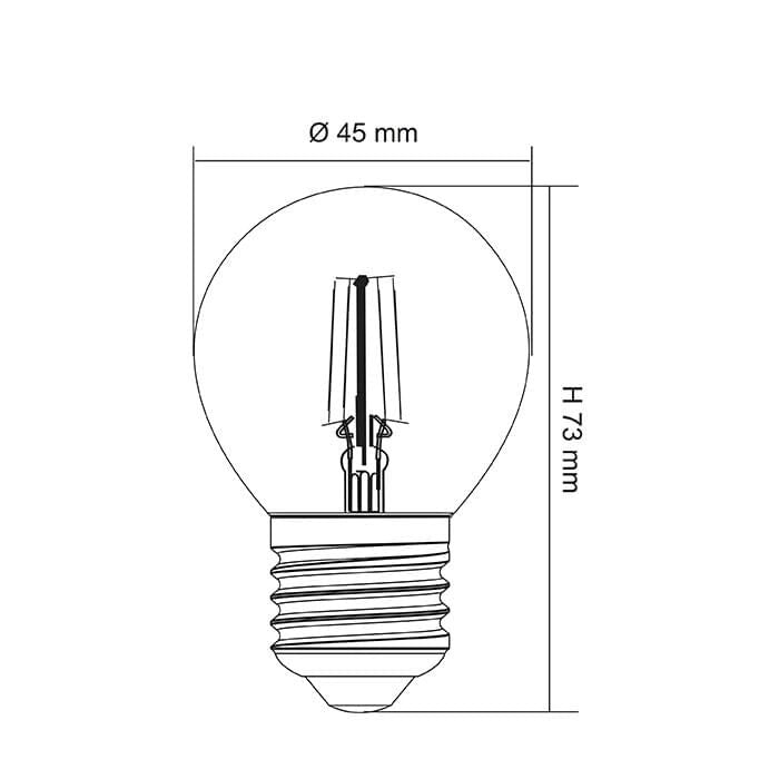 FANCY ROUND OPAL DIMMABLE LFR D - 4W