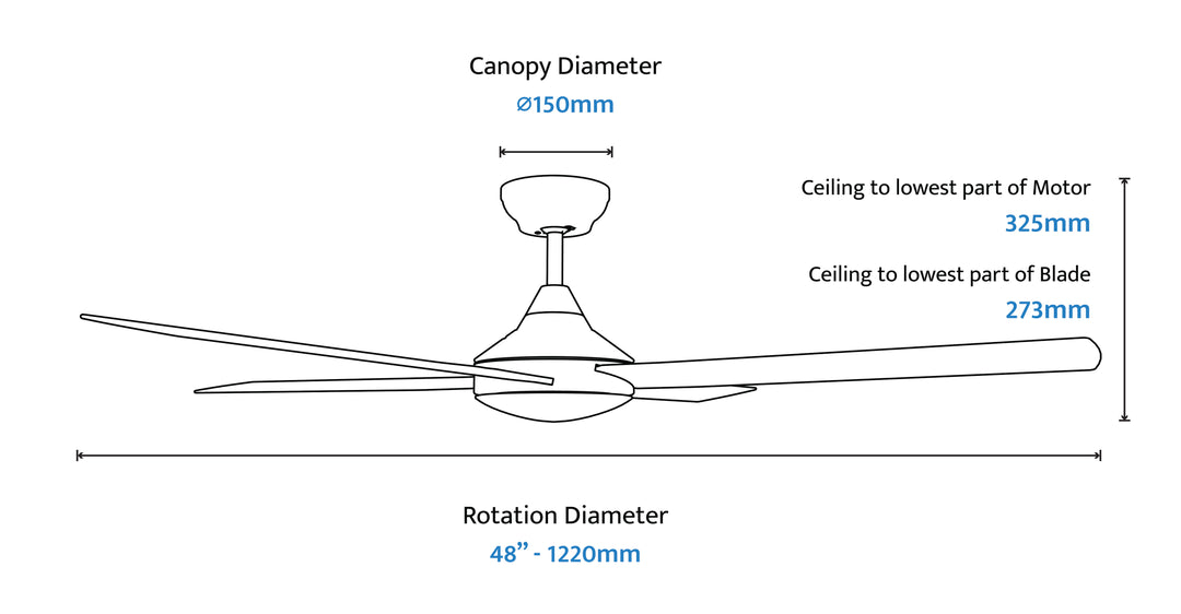 Krestrel DC Ceiling fan