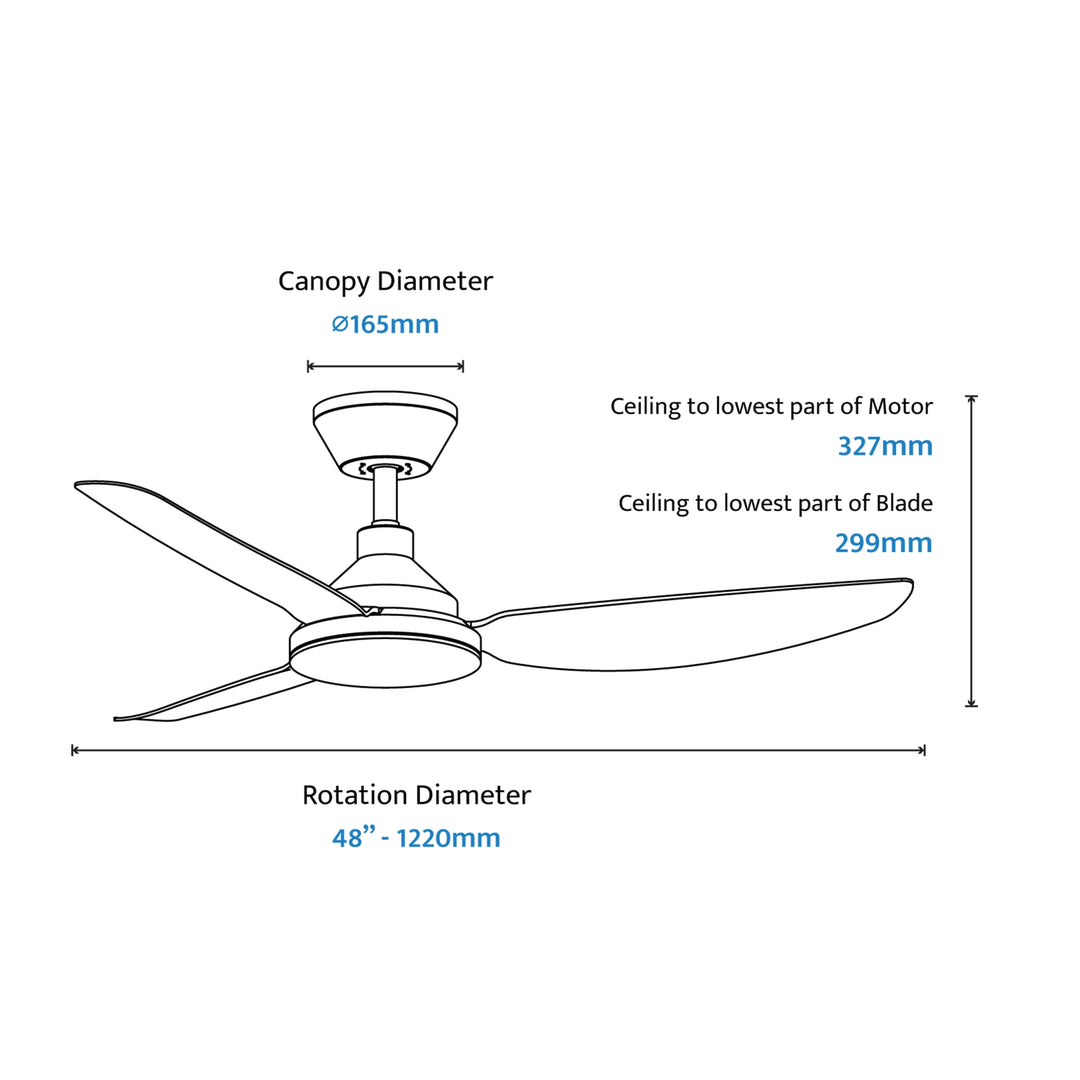 Clayfield DC Ceiling Fan Ceiling Fan