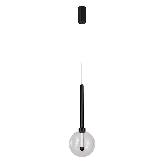 Meteor 1 Light Pendant Black Pendant