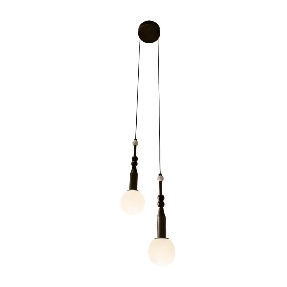 Moreno Pendant Light – Matte Bronze Double Pendant