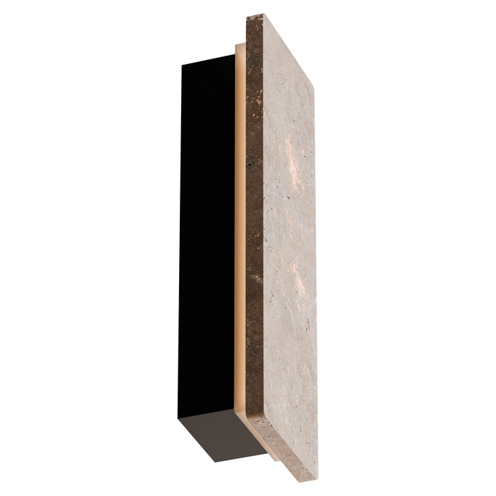 Calibo Orville Travertine Stone Slim Outdoor LED Wall Light WALL LIGHT