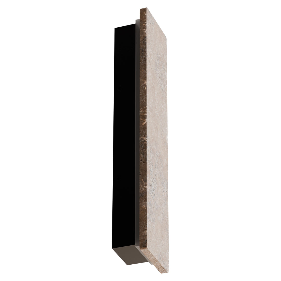 Calibo Orville Travertine Stone Slim Outdoor LED Wall Light WALL LIGHT