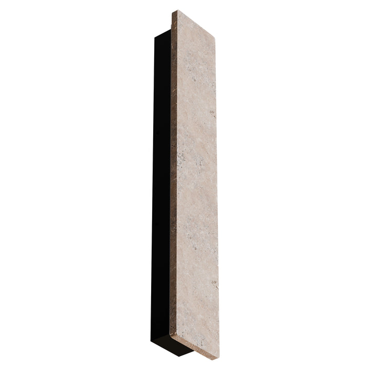 Calibo Orville Travertine Stone Slim Outdoor LED Wall Light WALL LIGHT