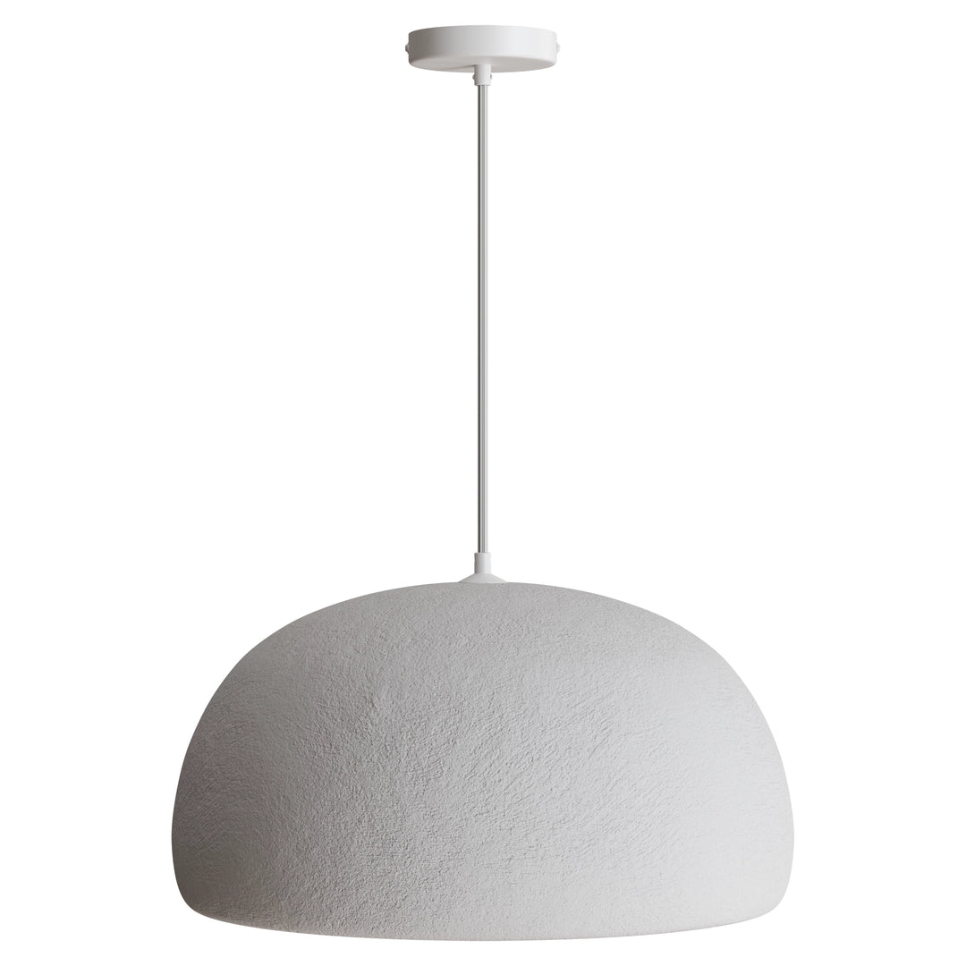 Calibo Passerine Wabi Sabi Textured Dome Pendant 50cm Pendant