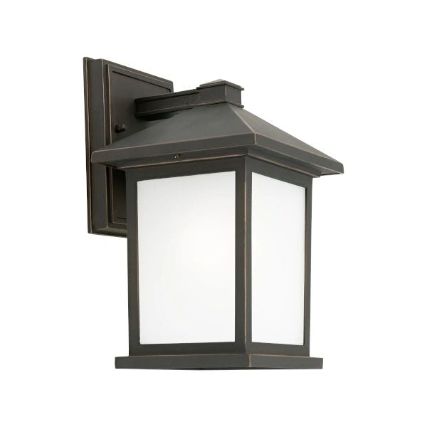 Cougar Plymouth 1lt bronze outdoor wall light