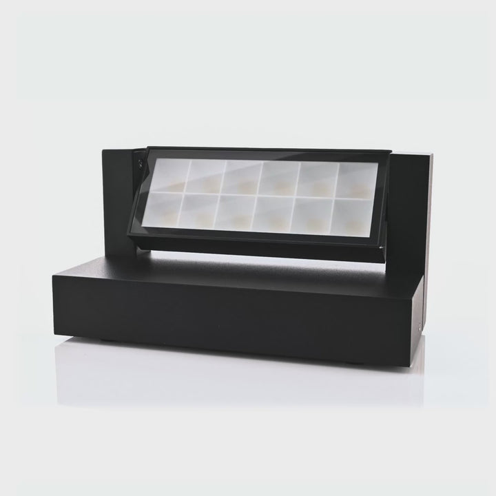 HV3732T-BLK - Locu Aluminium Black 24w Adjustable LED Floodlight