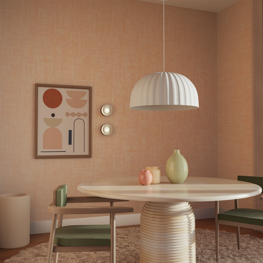 Calibo Rachis Modern Minimalist Fluted Dome Pendant Pendant