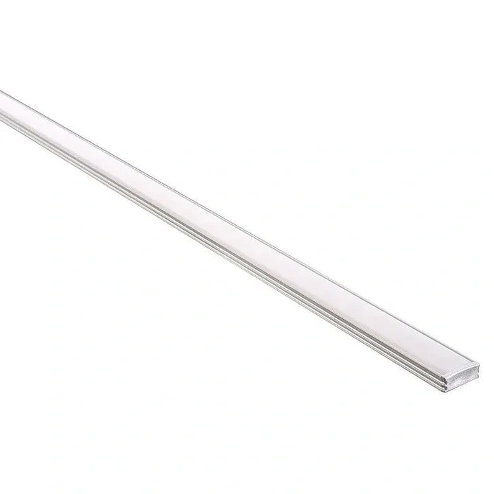 HV9693-1707- White Shallow Square Aluminium Profile