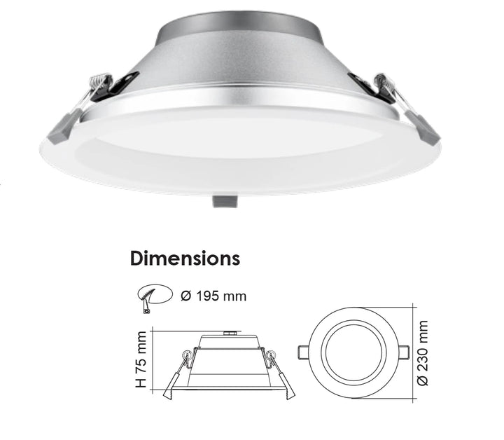 PREMIER S9075TC / HP - 14W Downlight