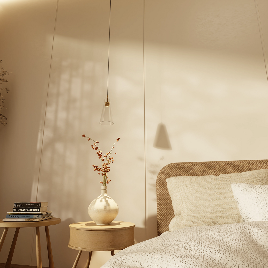 Calibo Skua Artisan Glass Tricolour LED Pendant Pendant