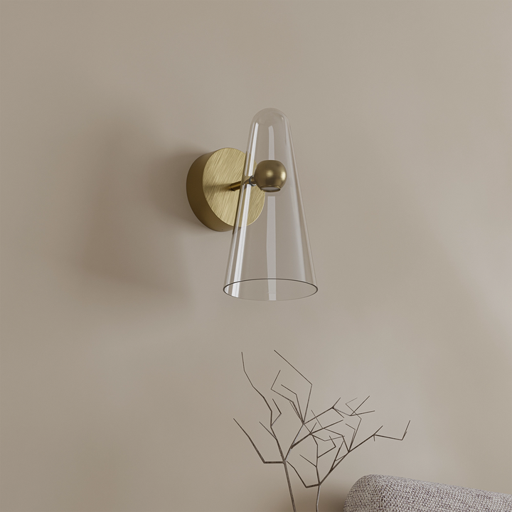 Calibo Skua Artisan Glass Tricolour LED Wall Light WALL LIGHT