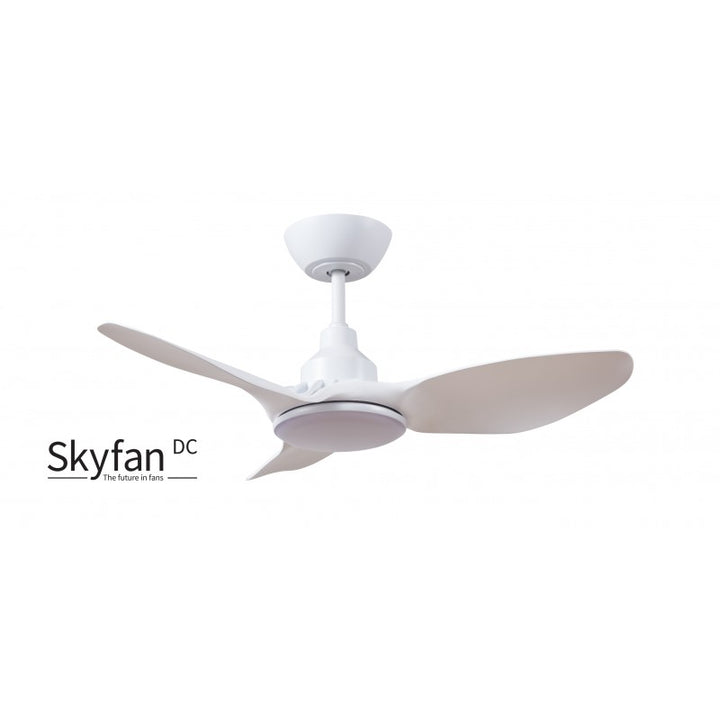 SKYFAN DC FAN 36inch 900mm with LED White Ceiling Fan