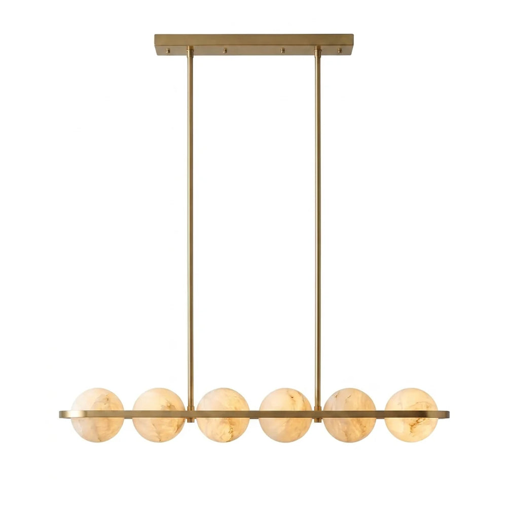 The Meridian 6 Light Linear Pendant Pendant