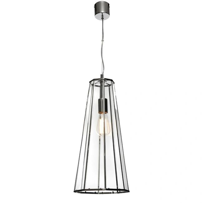 Cougar Zara 1lt Pendant in chrome